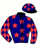 casaque portée par Gout R. jockey du cheval de course DEXTASE MONTAVAL, information pmu ZETURF
