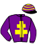casaque portée par Clozier F. jockey du cheval de course ISUBELLA GIRL, information pmu ZETURF