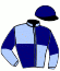 casaque portée par Clozier F. jockey du cheval de course GUERANDE (FR), information pmu ZETURF