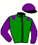 casaque portée par Gergouil Mat. jockey du cheval de course DAKARA DES VOLCANS, information pmu ZETURF