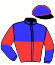 casaque portée par Clozier F. jockey du cheval de course HELENA FLORE (FR), information pmu ZETURF