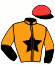 casaque portée par Feyte C. jockey du cheval de course HEIDI DU YUCCA (FR), information pmu ZETURF