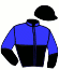 casaque portée par Barrier A. jockey du cheval de course ILEA D'IRATY, information pmu ZETURF