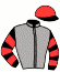 casaque portée par Gergouil Mat. jockey du cheval de course FRIMEUR NARCY, information pmu ZETURF