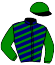casaque portée par Brossard N. R. jockey du cheval de course FASHION DREAM, information pmu ZETURF