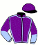 casaque portée par Audebert E. jockey du cheval de course IMURTIOLI, information pmu ZETURF