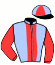 casaque portée par Toussaint Mlle A. jockey du cheval de course DILEO D'AURALIE, information pmu ZETURF