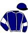casaque portée par Martin G. jockey du cheval de course HAPPY DU BOIS, information pmu ZETURF
