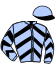 casaque portée par Freddy Moreau jockey du cheval de course JAMES D'OVAKI, information pmu ZETURF