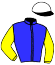 casaque portée par Marty F. jockey du cheval de course INVICTUS NAR, information pmu ZETURF