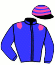 casaque portée par Laloum S. jockey du cheval de course FRED DE PIENCOURT, information pmu ZETURF