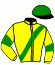 casaque portée par Freyssenge J. M. jockey du cheval de course DINER A LA GRAVE, information pmu ZETURF