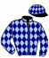 casaque portée par Clozier F. jockey du cheval de course FOREVER DE PAME, information pmu ZETURF