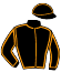 casaque portée par Pasqualini C. jockey du cheval de course ELLE LIMOUSINE, information pmu ZETURF