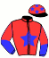 casaque portée par Bonne D. jockey du cheval de course GANA DE LIGNY, information pmu ZETURF