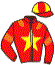 casaque portée par Chavatte J. jockey du cheval de course LAREMONTADA DANICA, information pmu ZETURF casaque portée par Chavatte J. jockey du cheval de course LAREMONTADA DANICA, information pmu ZETURF