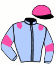 casaque portée par Vanacker B. jockey du cheval de course KALINKA D'ALBRET, information pmu ZETURF casaque portée par Vanacker B. jockey du cheval de course KALINKA D'ALBRET, information pmu ZETURF