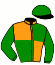casaque portée par Marie M. P. jockey du cheval de course KELLE EMOTION, information pmu ZETURF casaque portée par Marie M. P. jockey du cheval de course KELLE EMOTION, information pmu ZETURF
