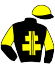 casaque portée par Clozier Eti. jockey du cheval de course KAMILLA, information pmu ZETURF