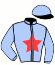 casaque portée par Laisis D. jockey du cheval de course KAMILA ARMA, information pmu ZETURF casaque portée par Laisis D. jockey du cheval de course KAMILA ARMA, information pmu ZETURF