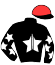 casaque portée par Laloum S. jockey du cheval de course HUB, information pmu ZETURF casaque portée par Laloum S. jockey du cheval de course HUB, information pmu ZETURF