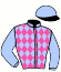 casaque portée par Yvon M. jockey du cheval de course LIVIUS, information pmu ZETURF casaque portée par Yvon M. jockey du cheval de course LIVIUS, information pmu ZETURF