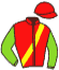 casaque portée par Foucault V. jockey du cheval de course DUO SEGUINEL, information pmu ZETURF casaque portée par Foucault V. jockey du cheval de course DUO SEGUINEL, information pmu ZETURF