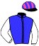 casaque portée par Ghersi Mlle C. jockey du cheval de course CURLY CHOP (FR), information pmu ZETURF