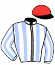 casaque portée par Grosbois C. jockey du cheval de course EASTERN PROMISE (FR), information pmu ZETURF