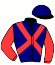 casaque portée par Orain A. jockey du cheval de course HORS DE MA VUE (AQ), information pmu ZETURF