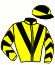 casaque portée par De Giles F. jockey du cheval de course FOOFIGHTERS (FR), information pmu ZETURF