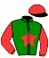 casaque portée par Le Creps R. jockey du cheval de course GENERAL INTRIGANT (FR), information pmu ZETURF