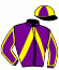 casaque portée par Pacha N. jockey du cheval de course EL NINA FLIGNY (FR), information pmu ZETURF