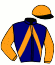 casaque portée par Tessier S. jockey du cheval de course FLAMME DE FLEURY (FR), information pmu ZETURF