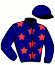 casaque portée par Bossuet B. jockey du cheval de course BEBERT EXPRESS (FR), information pmu ZETURF