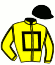 casaque portée par Blot P. jockey du cheval de course PADIRAC (FR), information pmu ZETURF