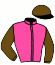 casaque portée par Forest M. jockey du cheval de course KALIFANO DE GHAZAL (AR), information pmu ZETURF