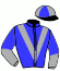 casaque portée par Flandrin B. jockey du cheval de course SUNSET LOVER, information pmu ZETURF