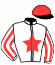 casaque portée par Barrier A. jockey du cheval de course HELIOS DES ARCS (FR), information pmu ZETURF