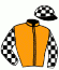 casaque portée par Crastus A. jockey du cheval de course SIX DIFFERENT WAYS (FR), information pmu ZETURF