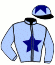 casaque portée par Dubourg P. jockey du cheval de course NILE PARIS (FR), information pmu ZETURF
