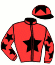 casaque portée par Gutierrez Val A. jockey du cheval de course STORM HEART, information pmu ZETURF