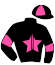 casaque portée par Grasset M. jockey du cheval de course IZARA DE COUSSERAT, information pmu ZETURF
