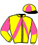 casaque portée par Marquez V. jockey du cheval de course HURIEL SPEEDHYCAT, information pmu ZETURF