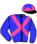 casaque portée par Corallo E. jockey du cheval de course BOSTON ROSE, information pmu ZETURF casaque portée par Corallo E. jockey du cheval de course BOSTON ROSE, information pmu ZETURF