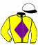 casaque portée par Meyer Mlle M. jockey du cheval de course PICWOCKY, information pmu ZETURF casaque portée par Meyer Mlle M. jockey du cheval de course PICWOCKY, information pmu ZETURF