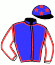 casaque portée par Merou Mlle A. jockey du cheval de course CHARM KING, information pmu ZETURF casaque portée par Merou Mlle A. jockey du cheval de course CHARM KING, information pmu ZETURF
