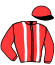 casaque portée par Beaudouin G. jockey du cheval de course FANTINE BRILLOUARD, information pmu ZETURF