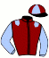 casaque portée par Beaurain T. jockey du cheval de course L'AUTEUR, information pmu ZETURF casaque portée par Beaurain T. jockey du cheval de course L'AUTEUR, information pmu ZETURF