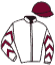 casaque portée par Forest M. jockey du cheval de course ROUGE, information pmu ZETURF casaque portée par Forest M. jockey du cheval de course ROUGE, information pmu ZETURF
